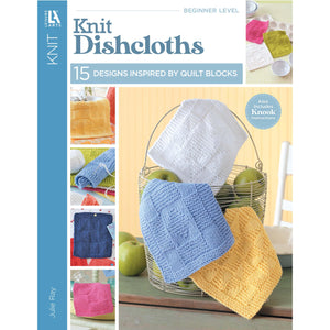 Knit Dishcloths: 15 Extremely easy designs inspired by quilt blocks! (Also includes Knook instructions),New