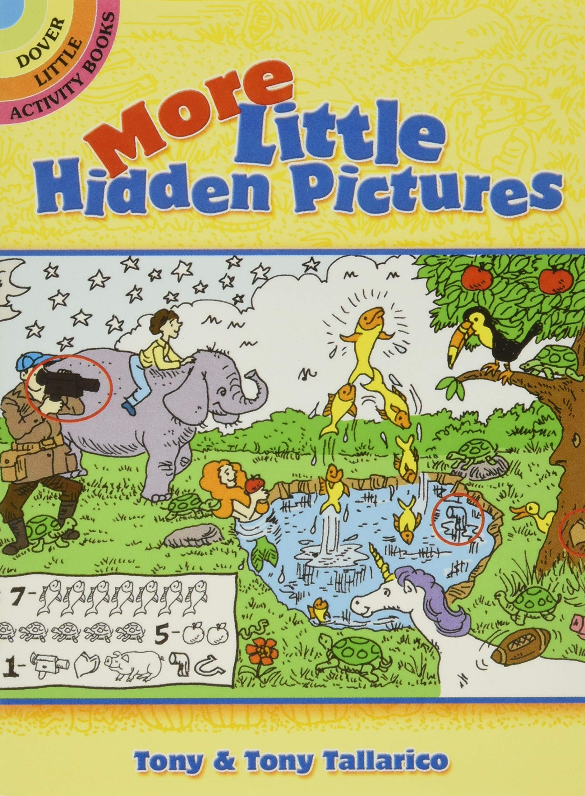 More Little Hidden Pictures (Dover Little Activity Books: Puzzles),Used