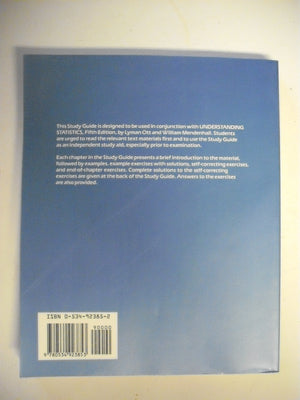 Understanding Statistics: Study Guide to 5r.e,Used