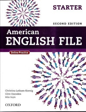 American English File Second Edition: Level Starter Student Book: With Online Practice,New