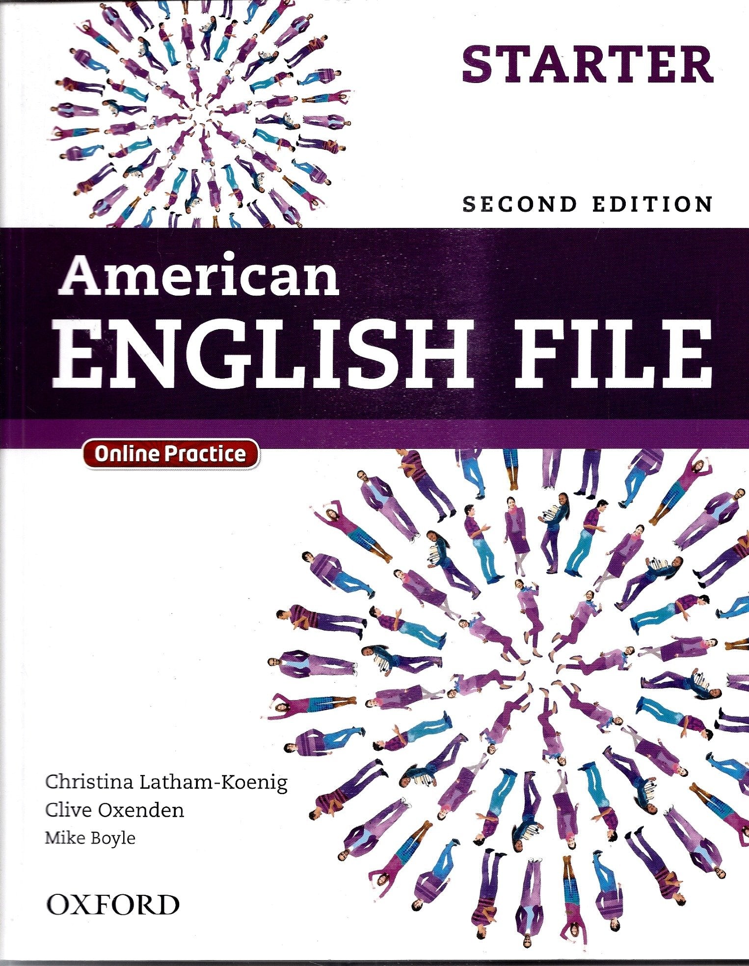 American English File Second Edition: Level Starter Student Book: With Online Practice,Used