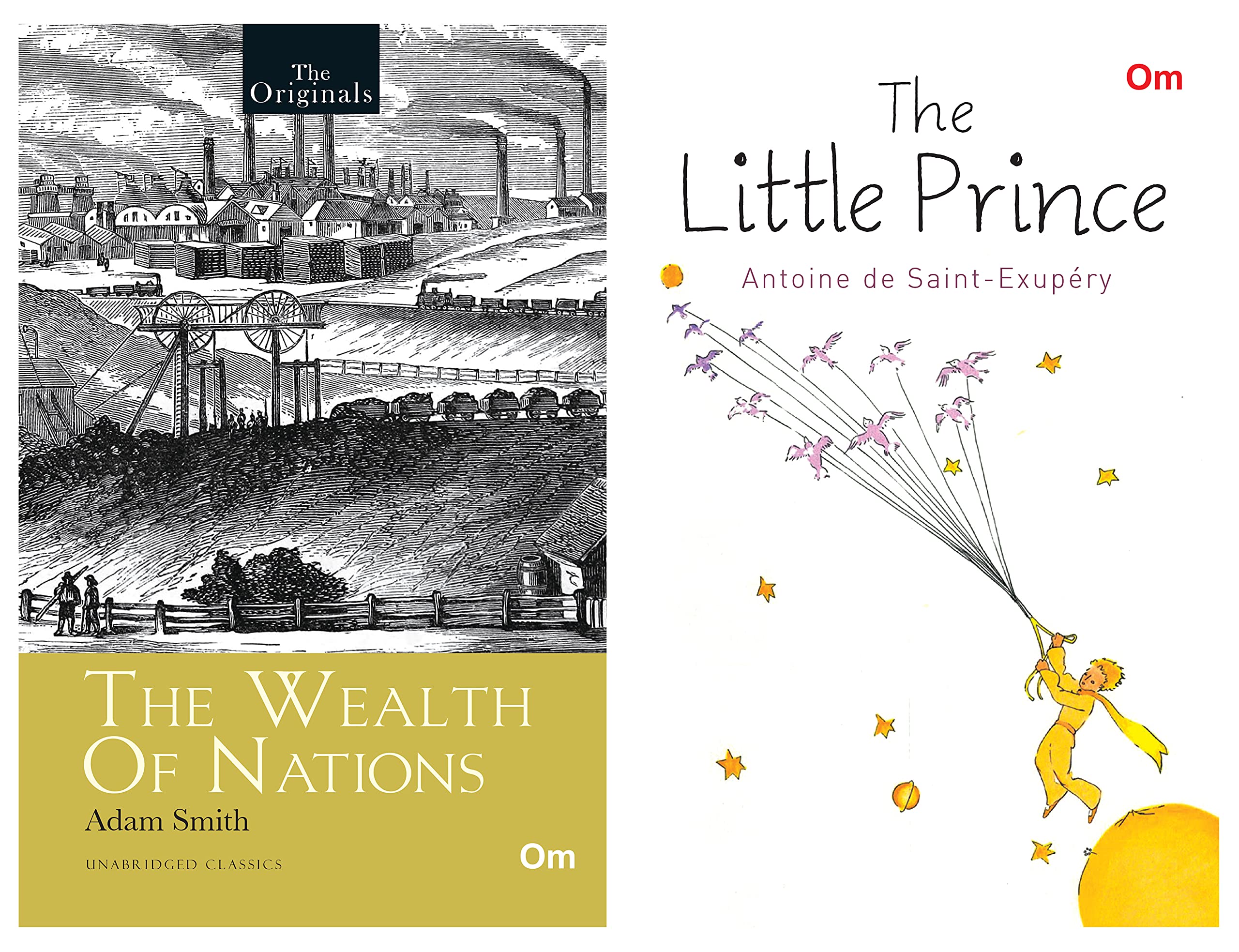 Worlds Greatest Original Classics : Wealth Of Nations And The Little Prince (Bundle Of 2 Books) Unabridged Classics (Classics Book Set)