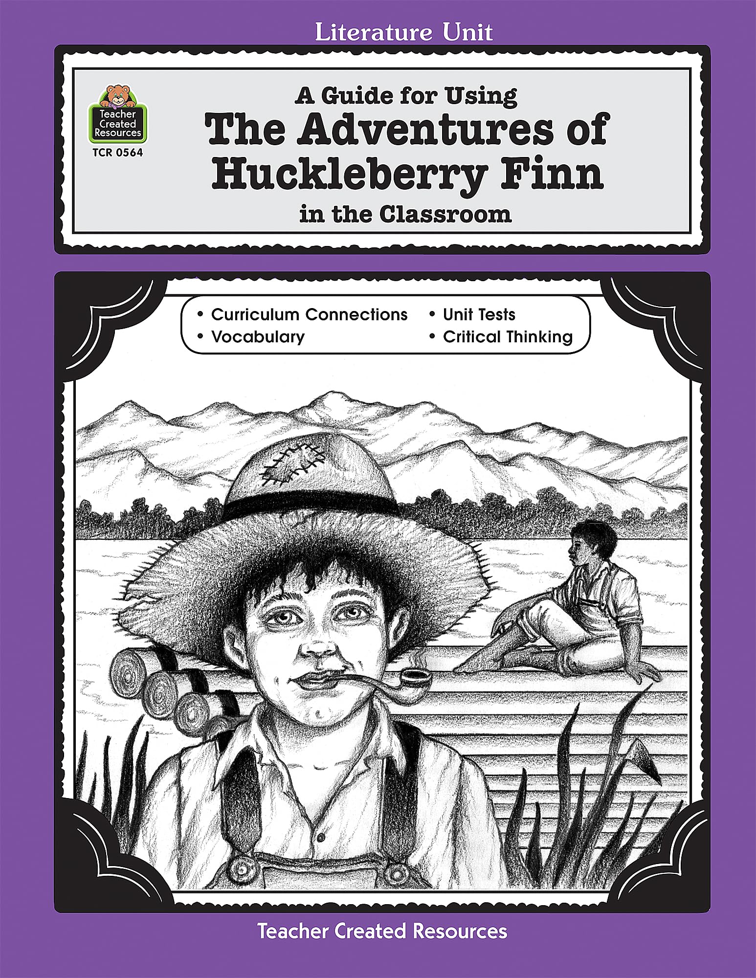 A Guide for Using The Adventures of Huckleberry Finn in the Classroom (Literature Units),Used