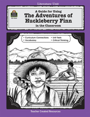 A Guide for Using The Adventures of Huckleberry Finn in the Classroom (Literature Units),Used