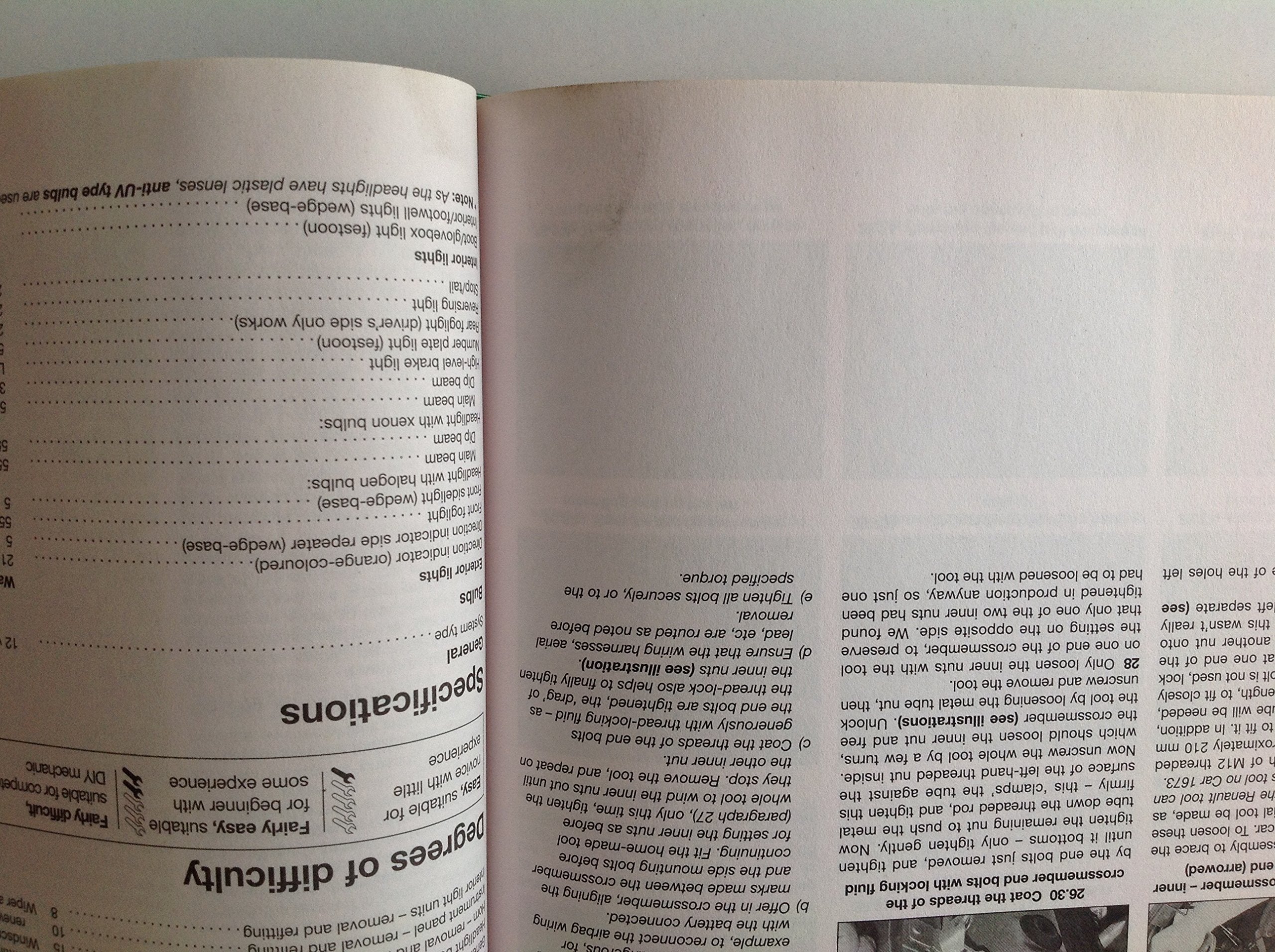 Haynes Renault Megane Owners Workshop Manual (Haynes Owners Workshop Manuals),Used