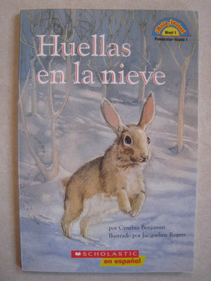 Huellas en la nieve  Hola, lector, Nivel 1 PreescolarGrado 1,Used