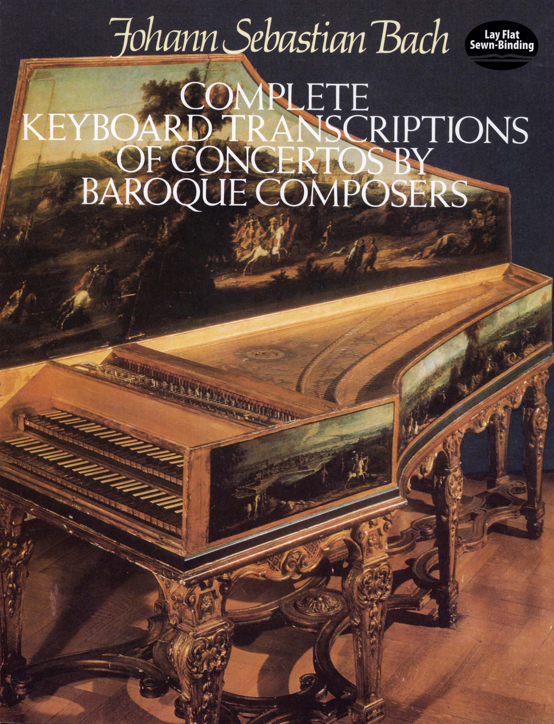 Complete Keyboard Transcriptions Of Concertos By Baroque Composers (Dover Classical Piano Music),New