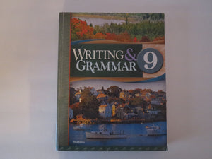Writing & Grammar 9, 3rd Edition,Used