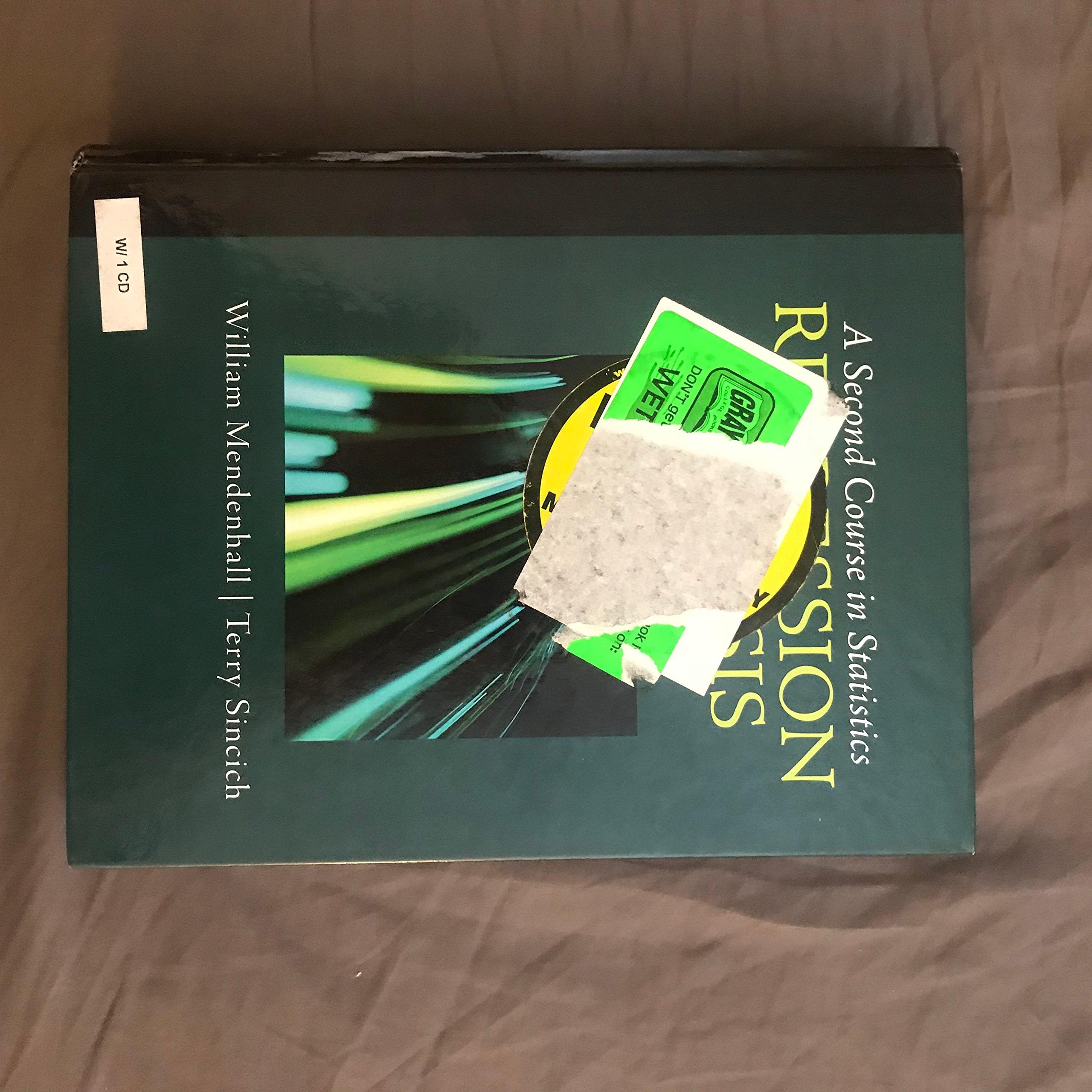 Second Course In Statistics, A: Regression Analysis,New