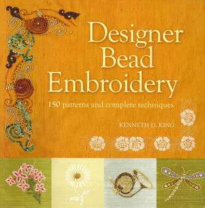 Designer Bead Embroidery: 150 Patterns And Complete Techniques,Used
