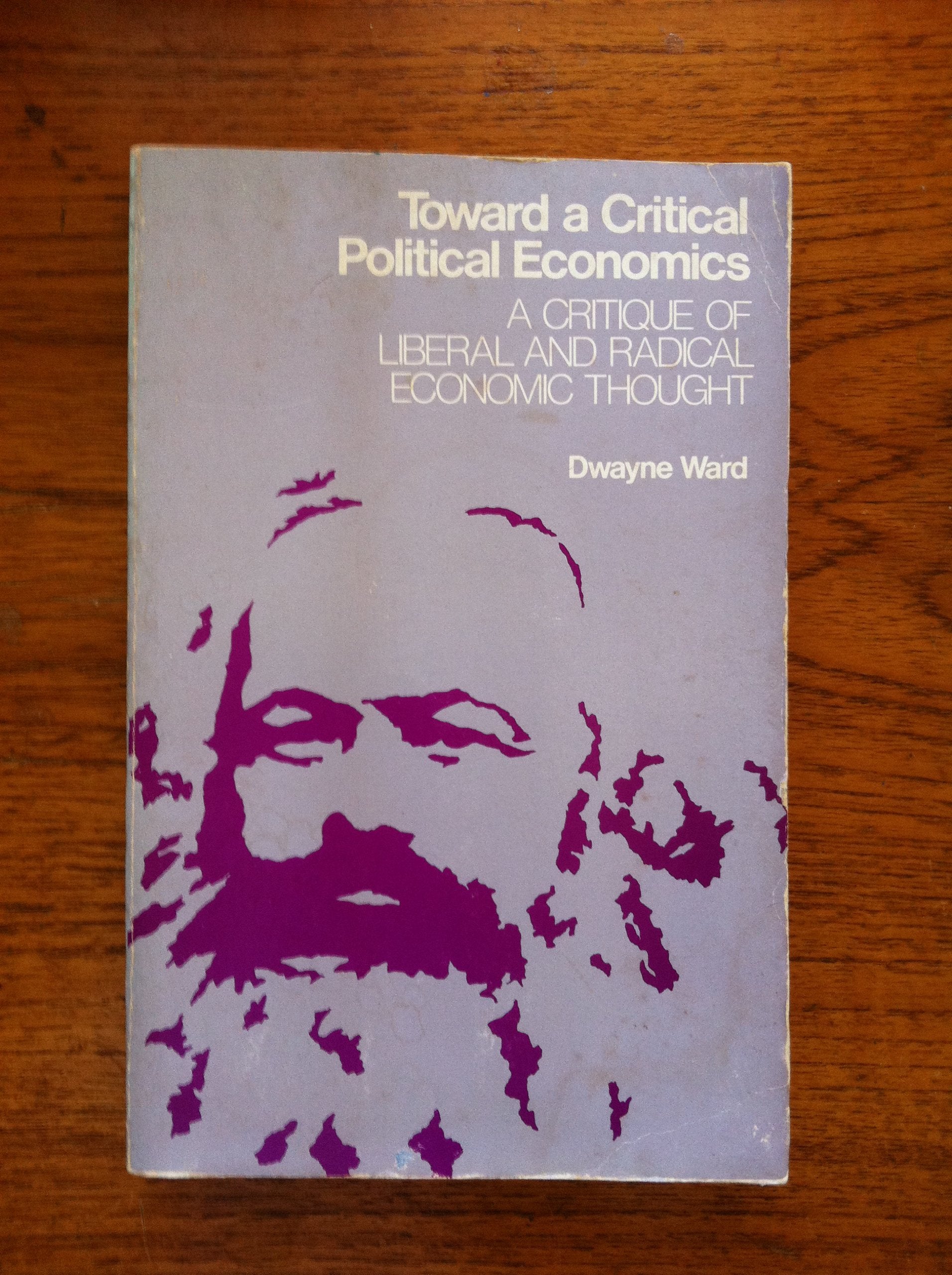 Toward a critical political economics: A critique of liberal and radical economic thought,Used