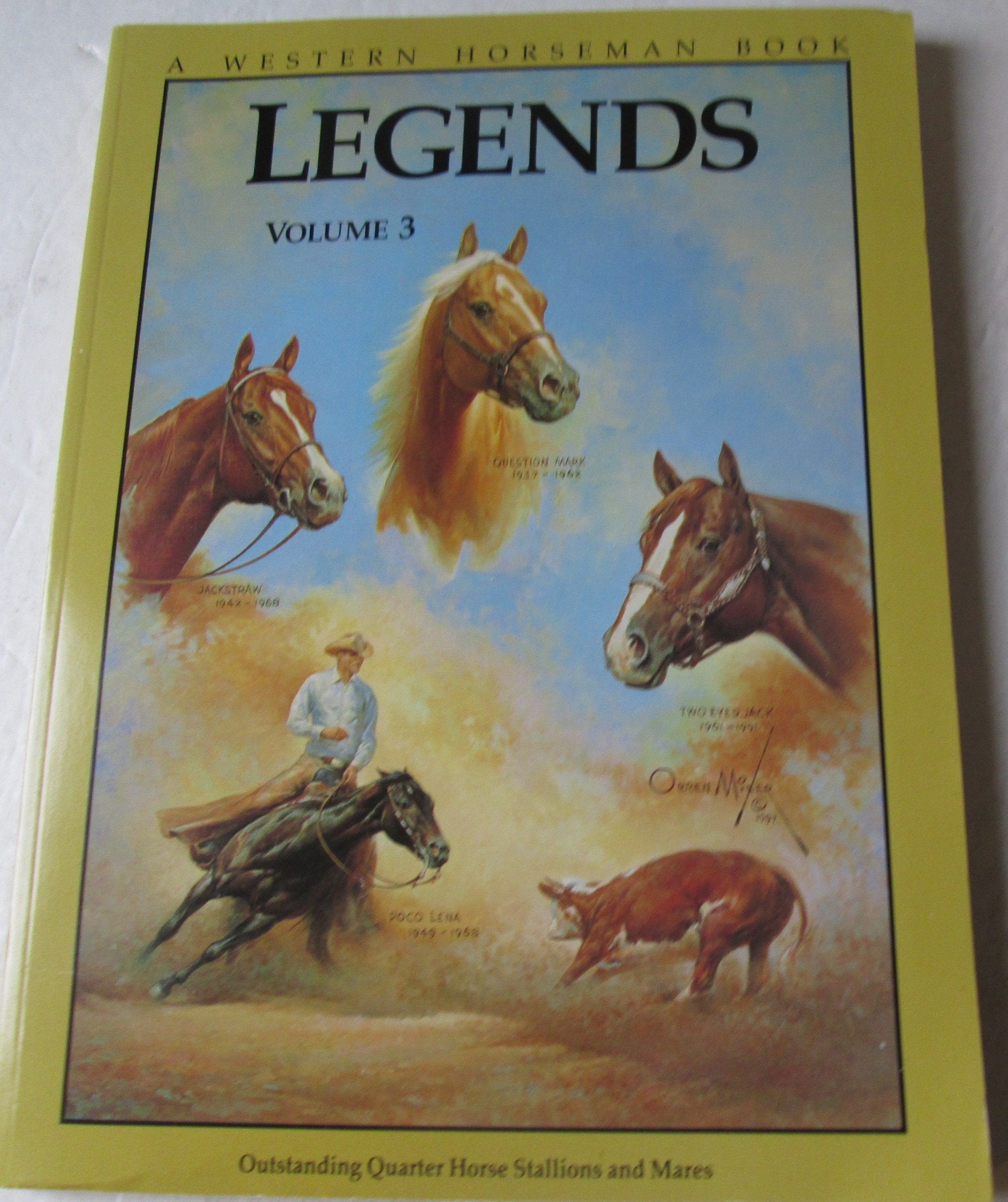 Legends 3: Outstanding Quarter Horse Stallions and Mares,Used