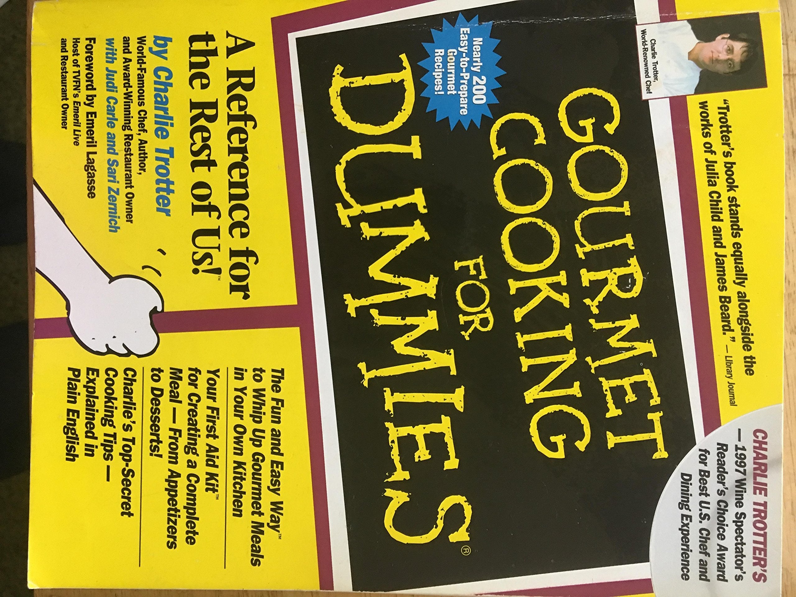 Gourmet Cooking For Dummies,Used