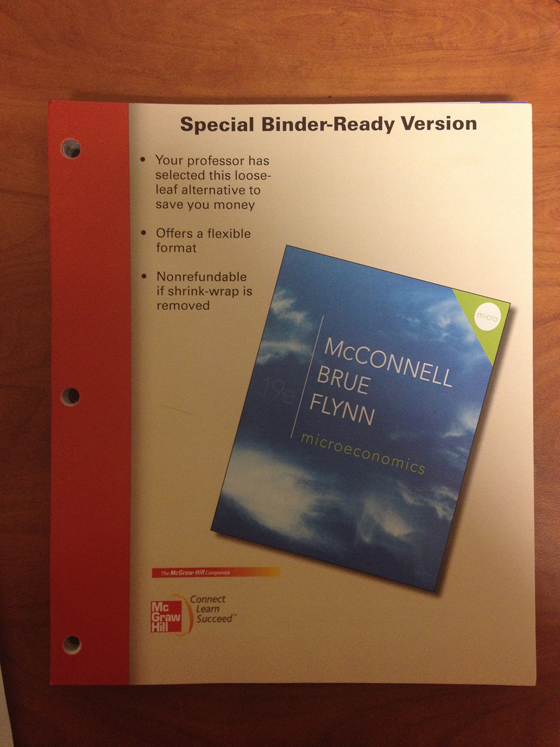 Looseleaf for Microeconomics (The Mcgrawhill Series Economics),Used