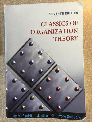 Classics Of Organization Theory