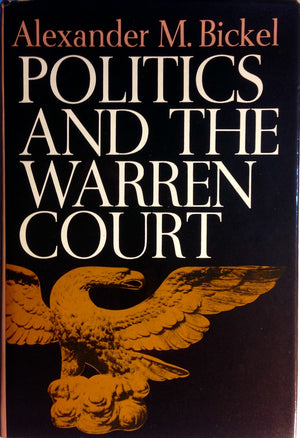 Politics and the Warren Court,Used