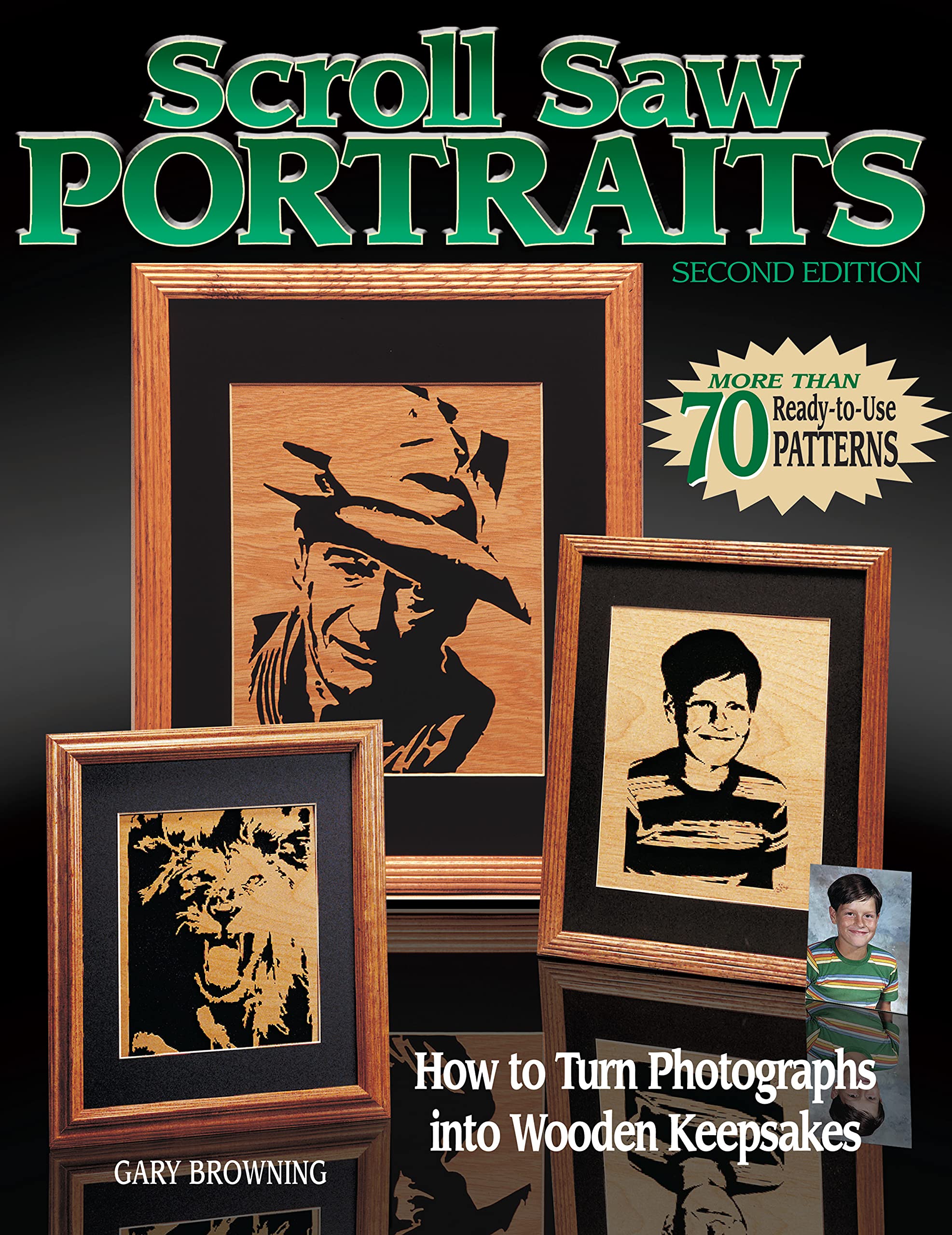 Scroll Saw Portraits: How to Turn Photographs into Wooden Keepsakes (Fox Chapel Publishing) Over 70 ReadytoUse Patterns, How t,Used