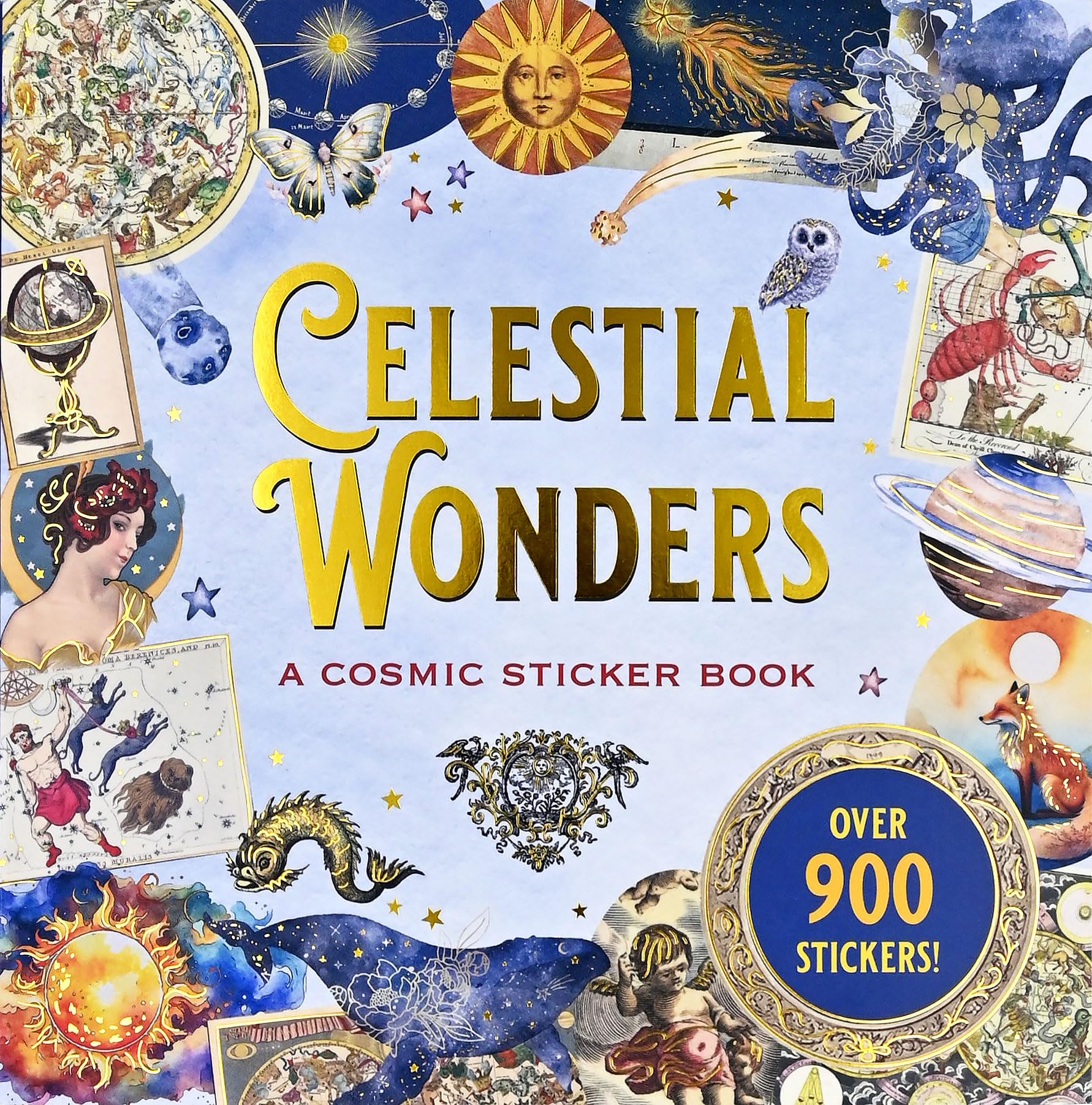 Celestial Wonders Sticker Book (over 900 stickers!) (Sticker Books)