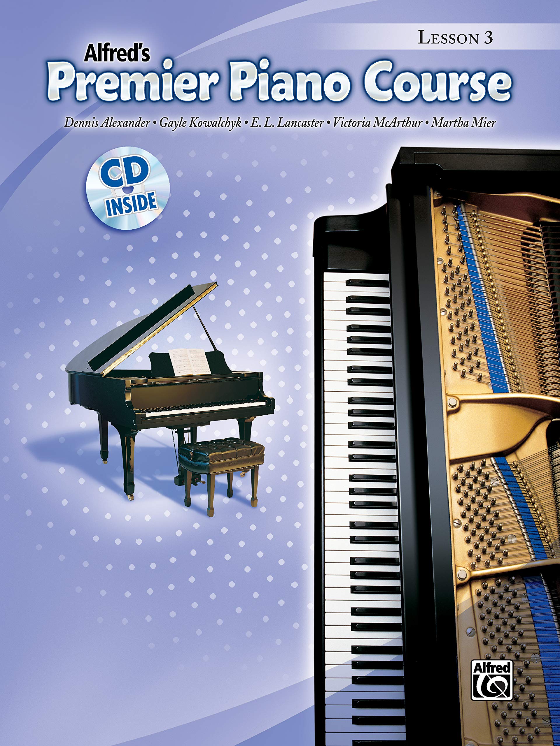 Premier Piano Course Lesson Book, Bk 3: Book & CD (Premier Piano Course, Bk 3),Used