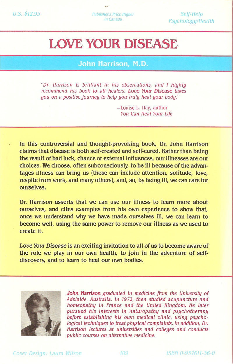 Love Your Disease: It's Keeping You Healthy/109,Used