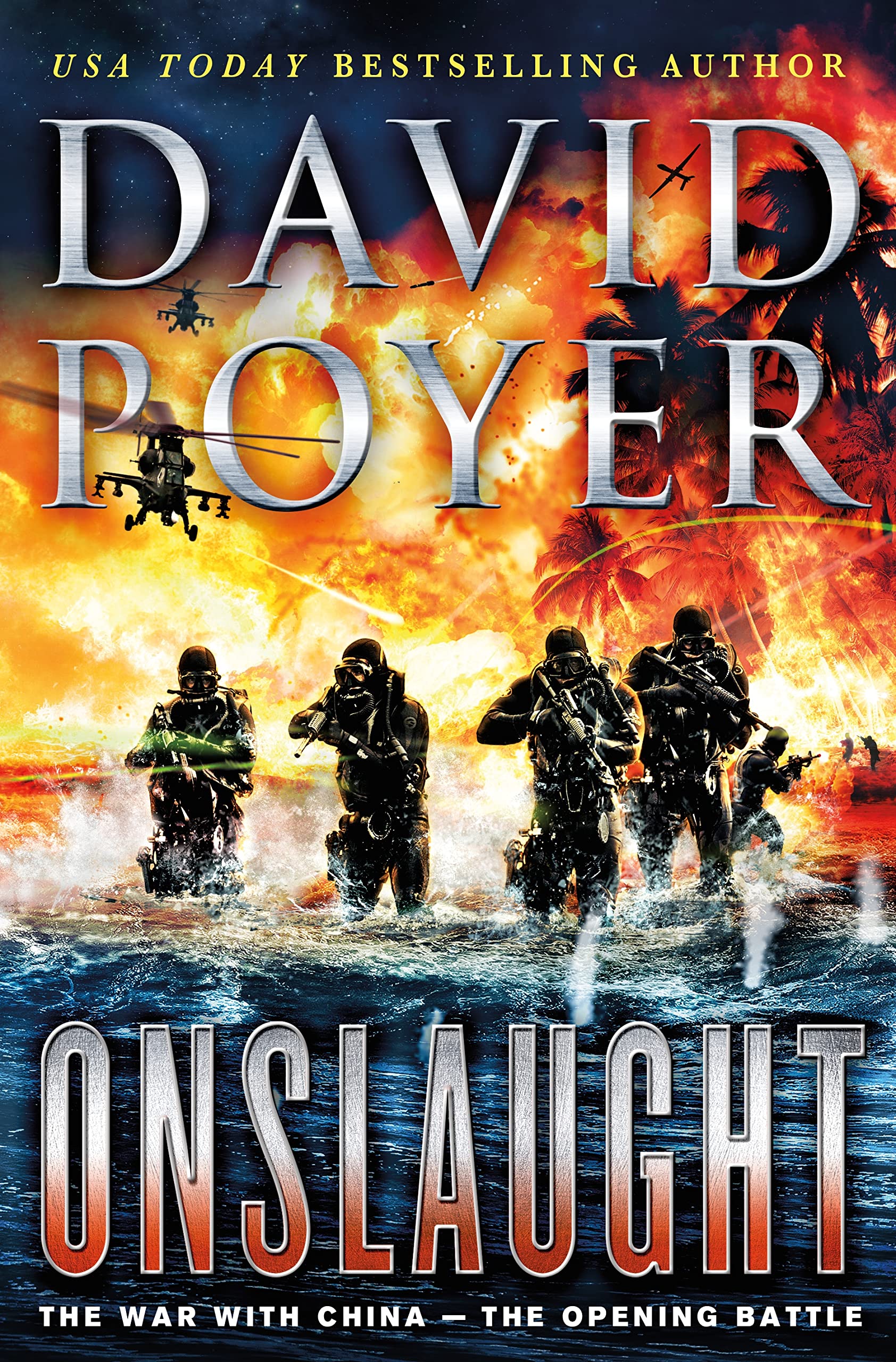 Onslaught: The War with China  The Opening Battle (Dan Lenson Novels, 16),Used