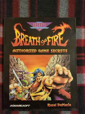 Breath of Fire Authorized Game Secrets (Prima's Secrets of the Games),Used