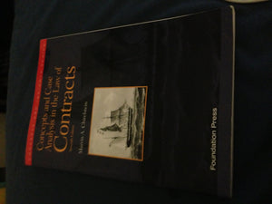Concepts and Case Analysis in the Law of Contracts, 7th (Concepts and Insights),New