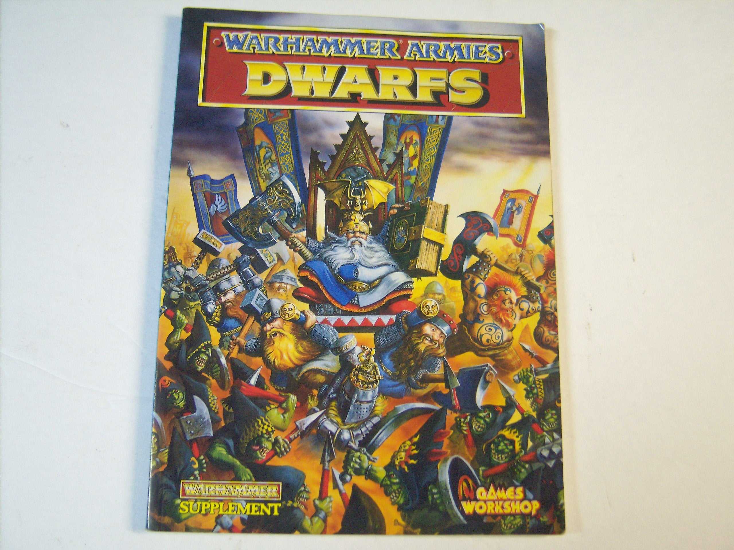 Warhammer Fantasy Dwarf Army Book,Used