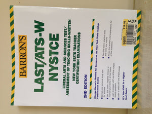 How to Prepare for the LAST/ATSW/NYSTCE (Barron's How to Prepare for the Last/AtsW),Used