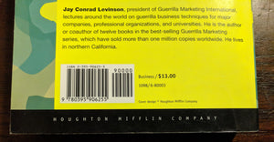 Guerrilla Marketing: Secrets For Making Big Profits From Your Small Business,Used