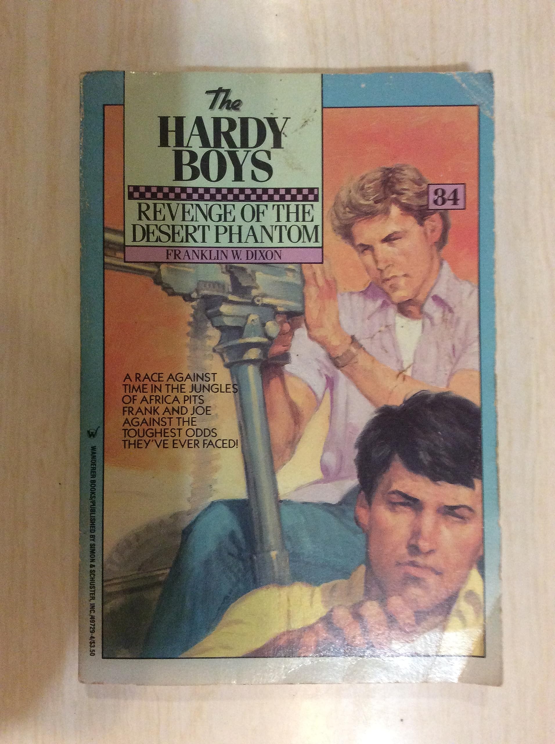 Revenge of the Desert Phantom (The Hardy Boys #84),Used