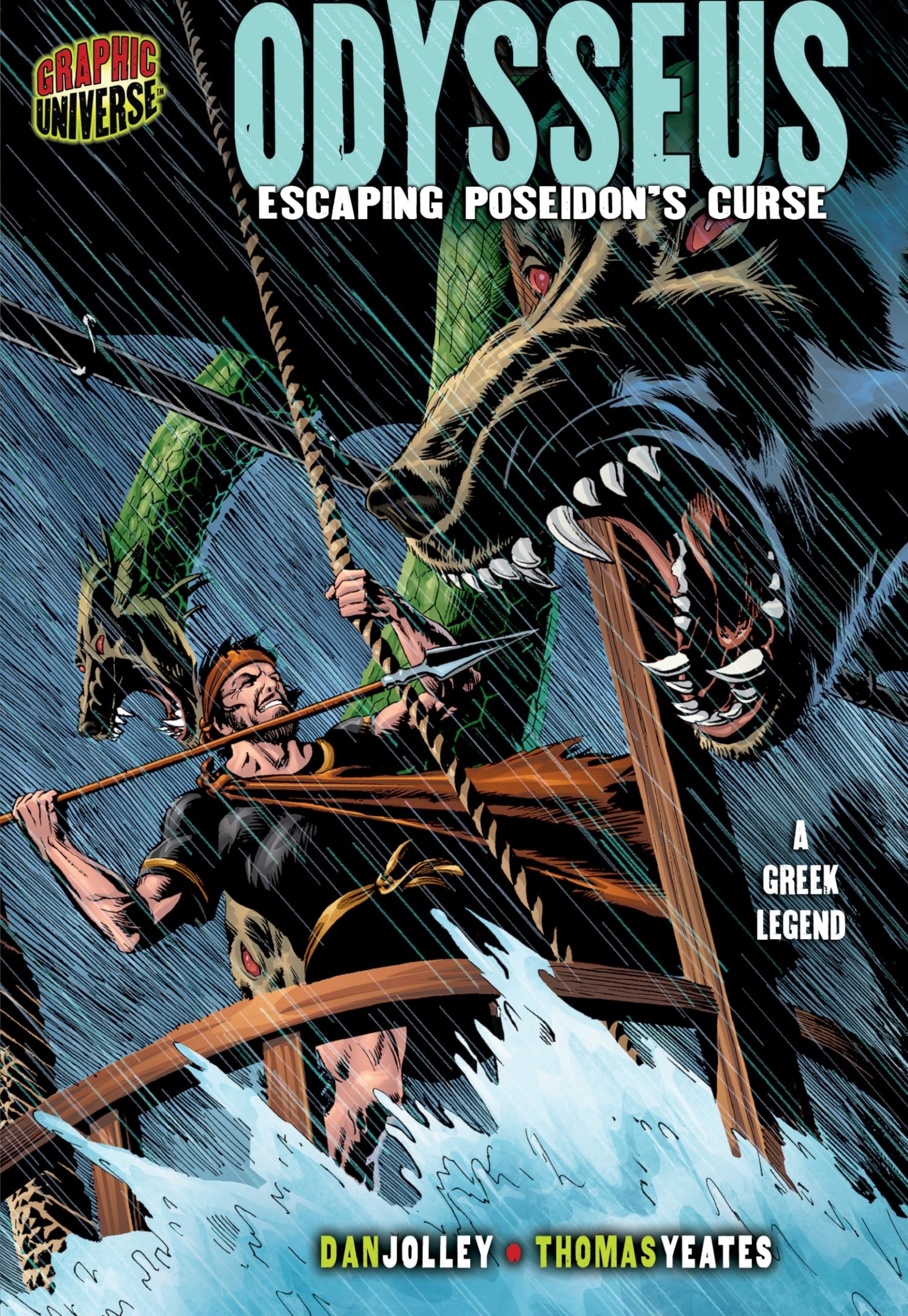 Odysseus: Escaping Poseidon's Curse [A Greek Legend] (Graphic Myths and Legends),Used