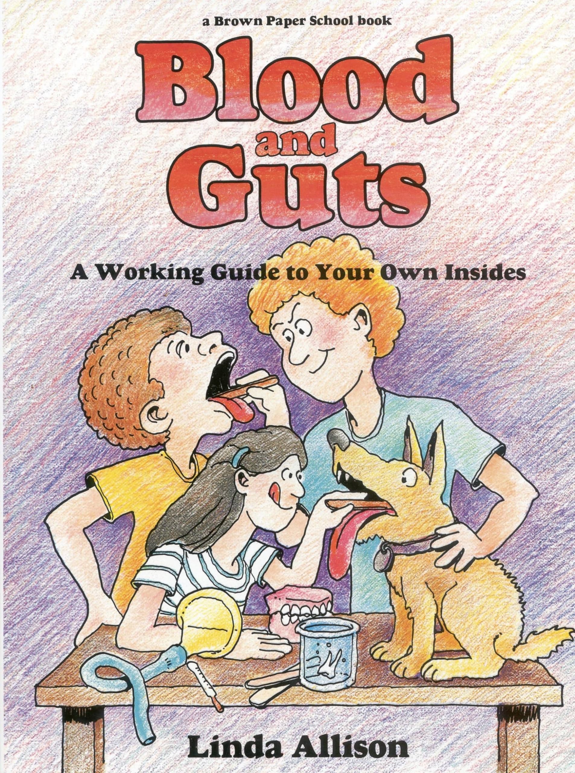 Brown Paper School book: Blood and Guts-New Condition