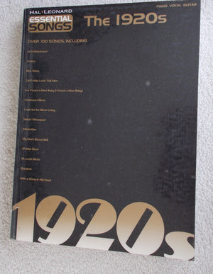 Essential Songs  The 1920s,Used