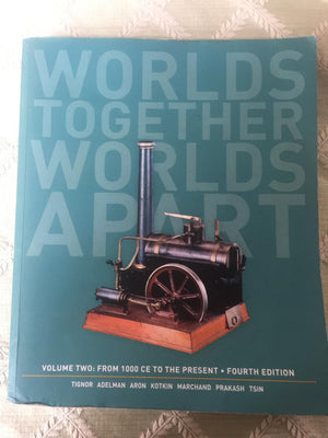 Worlds Together, Worlds Apart: A History of the World: From 1000 CE to the Present (Fourth Edition) (Vol. 2),Used