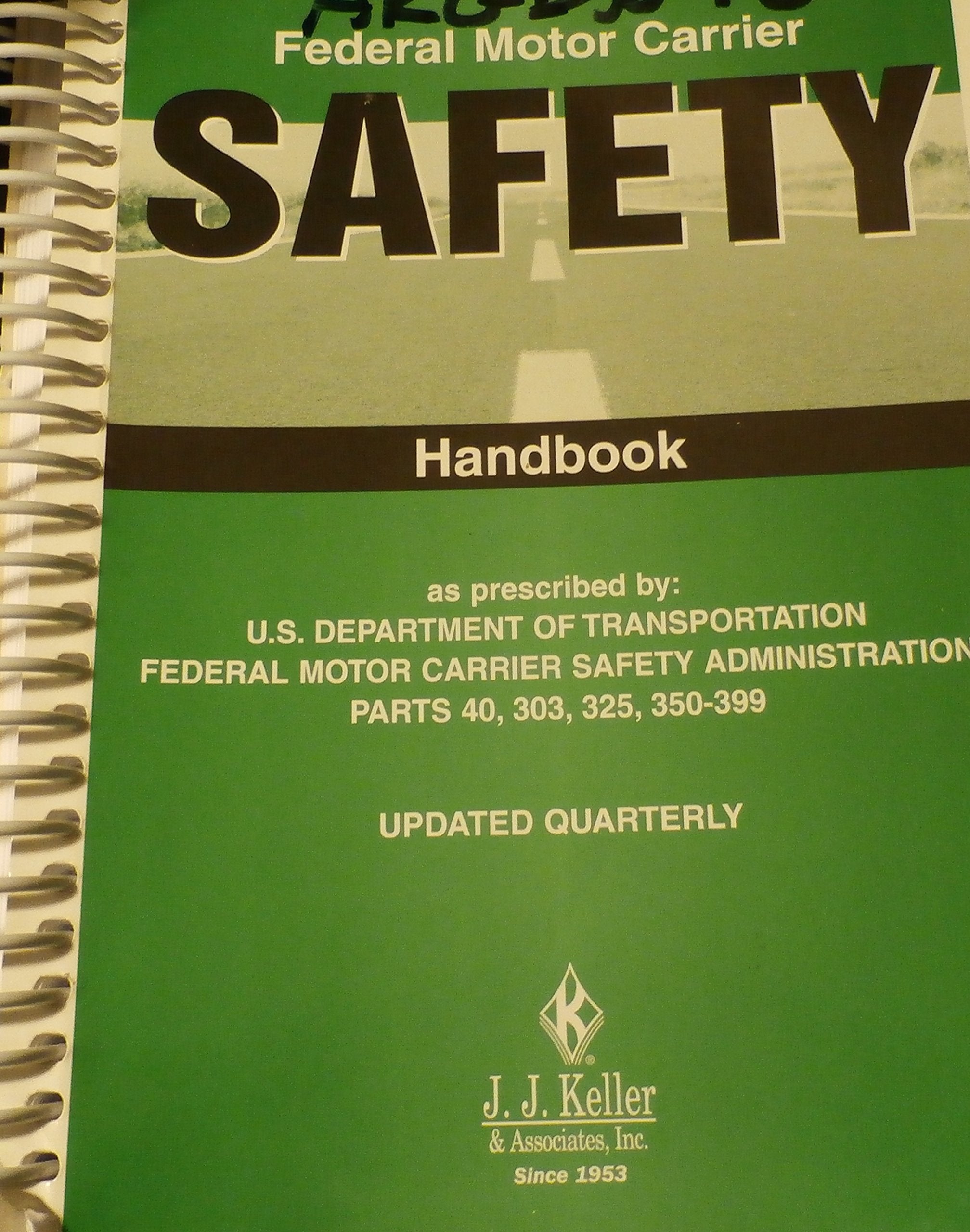 Federal Motor Carrier Safety Regulations Handbook,Used