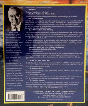 Water: Rx For A Healthier, Painfree Life,New