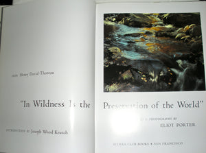 In Wildness is the Preservation of the World,Used