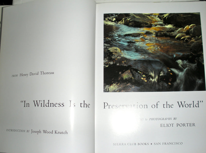 In Wildness is the Preservation of the World,Used