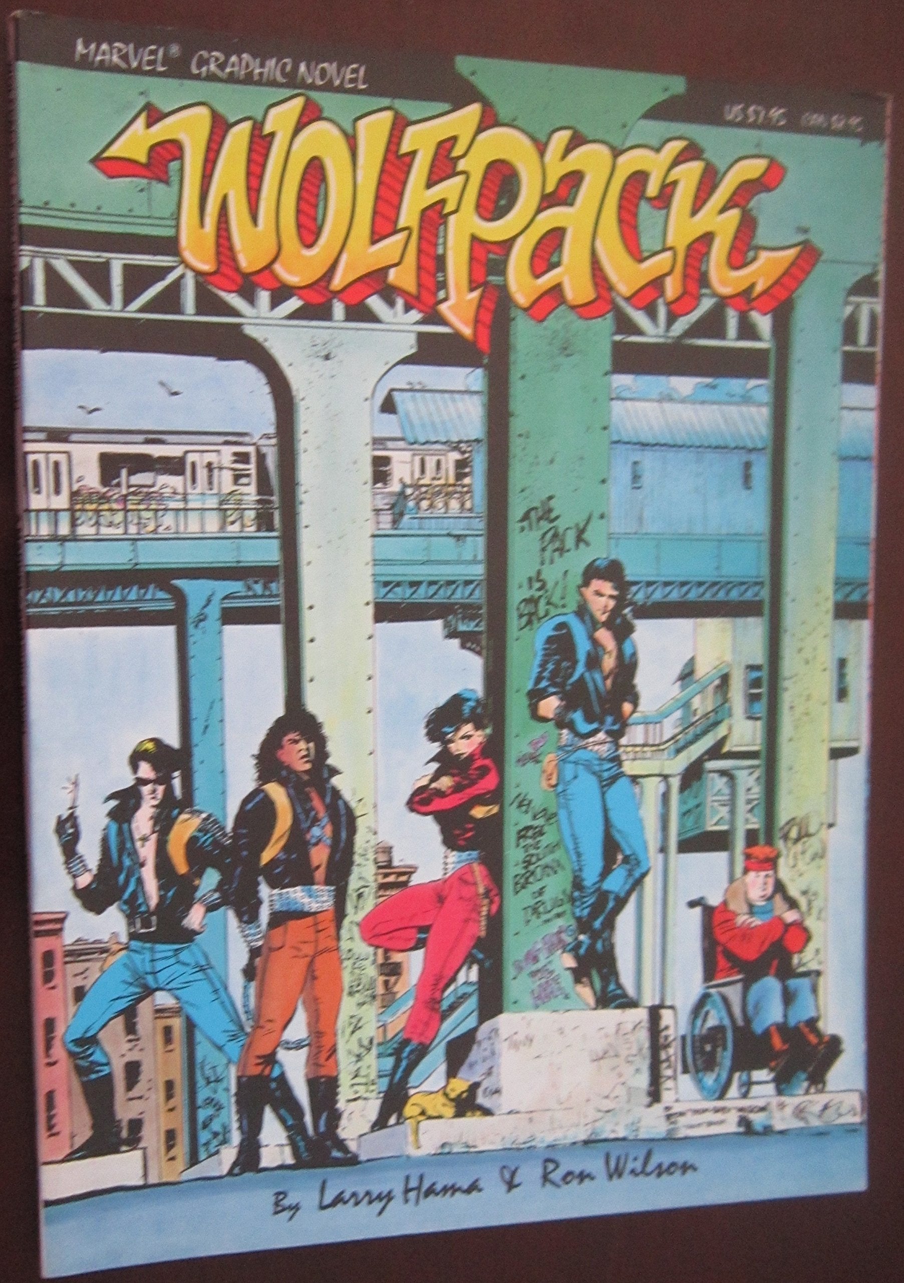 Marvel Graphic Novel #31 Wolfpack,Used