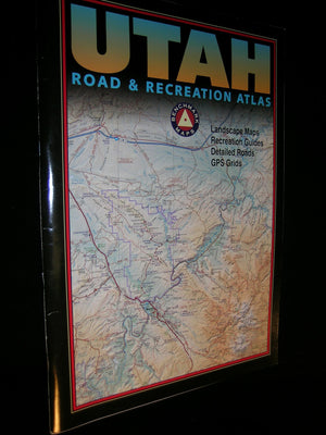 Benchmark Utah Road & Recreation Atlas,Used