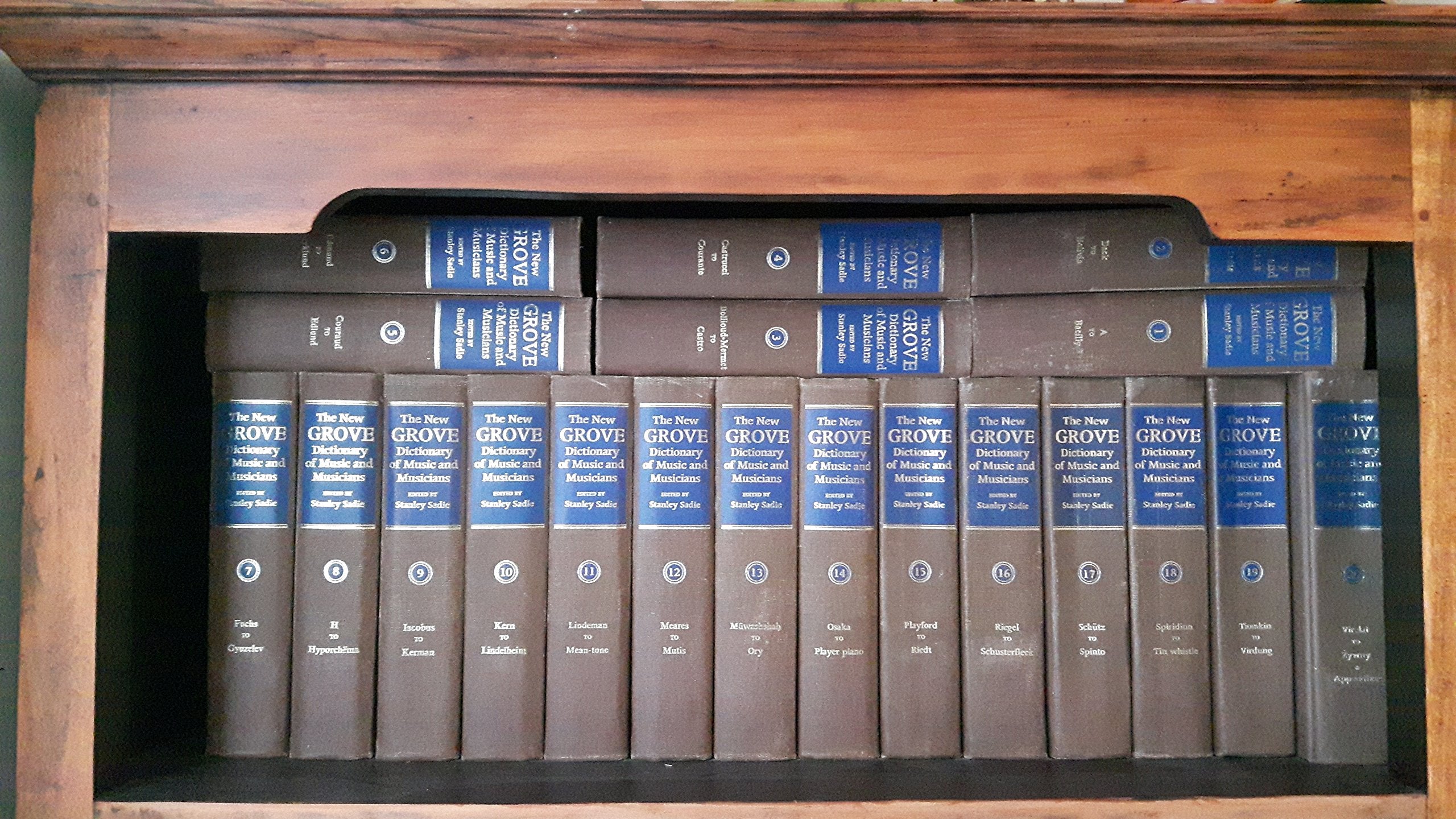 The New Grove Dictionary Of Music And Musicians (20 Volume Set),New