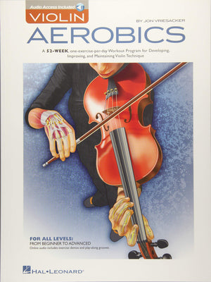 Violin Aerobics Book/Online Audio,New