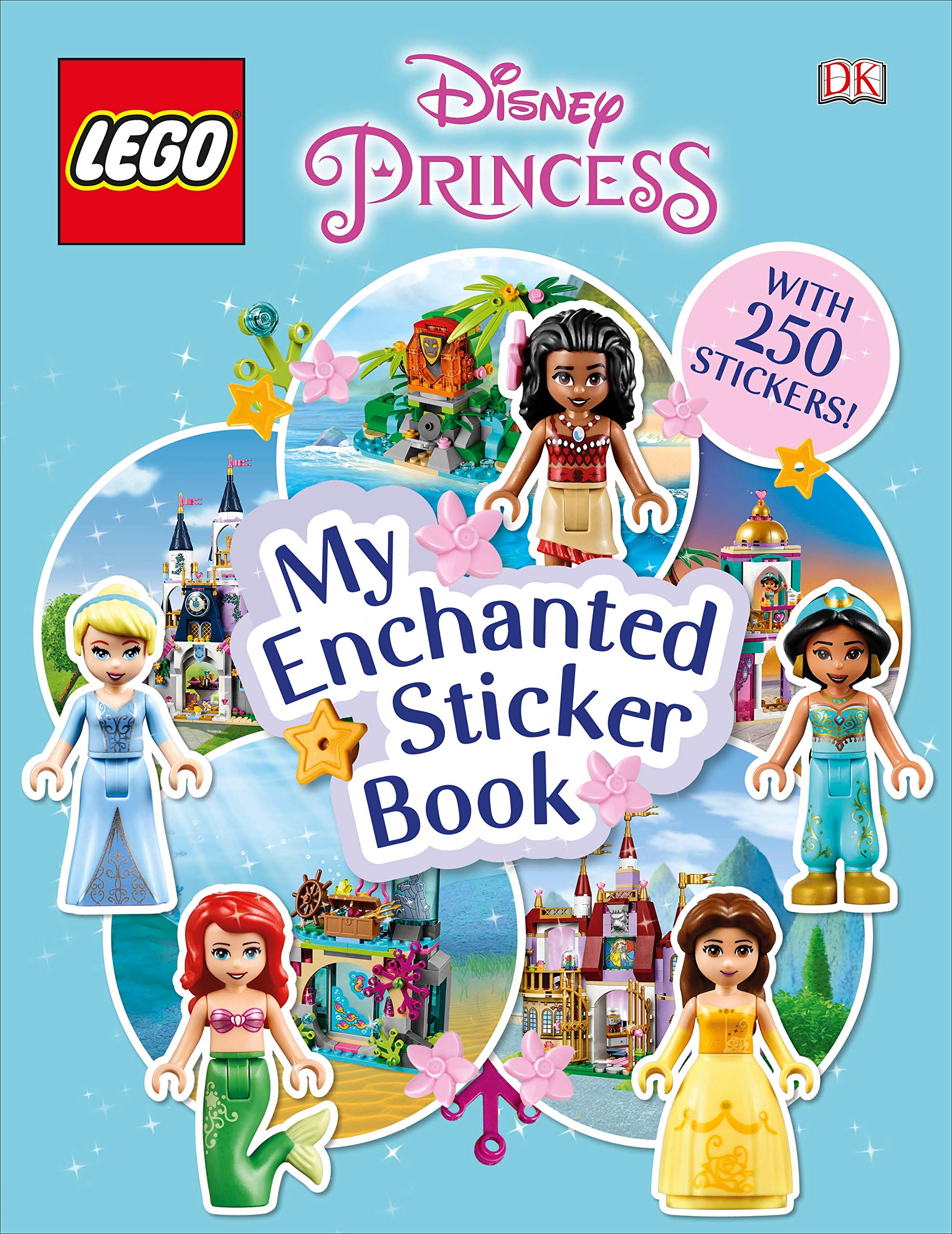 LEGO Disney Princess My Enchanted Sticker Book (Ultimate Sticker Book),Used