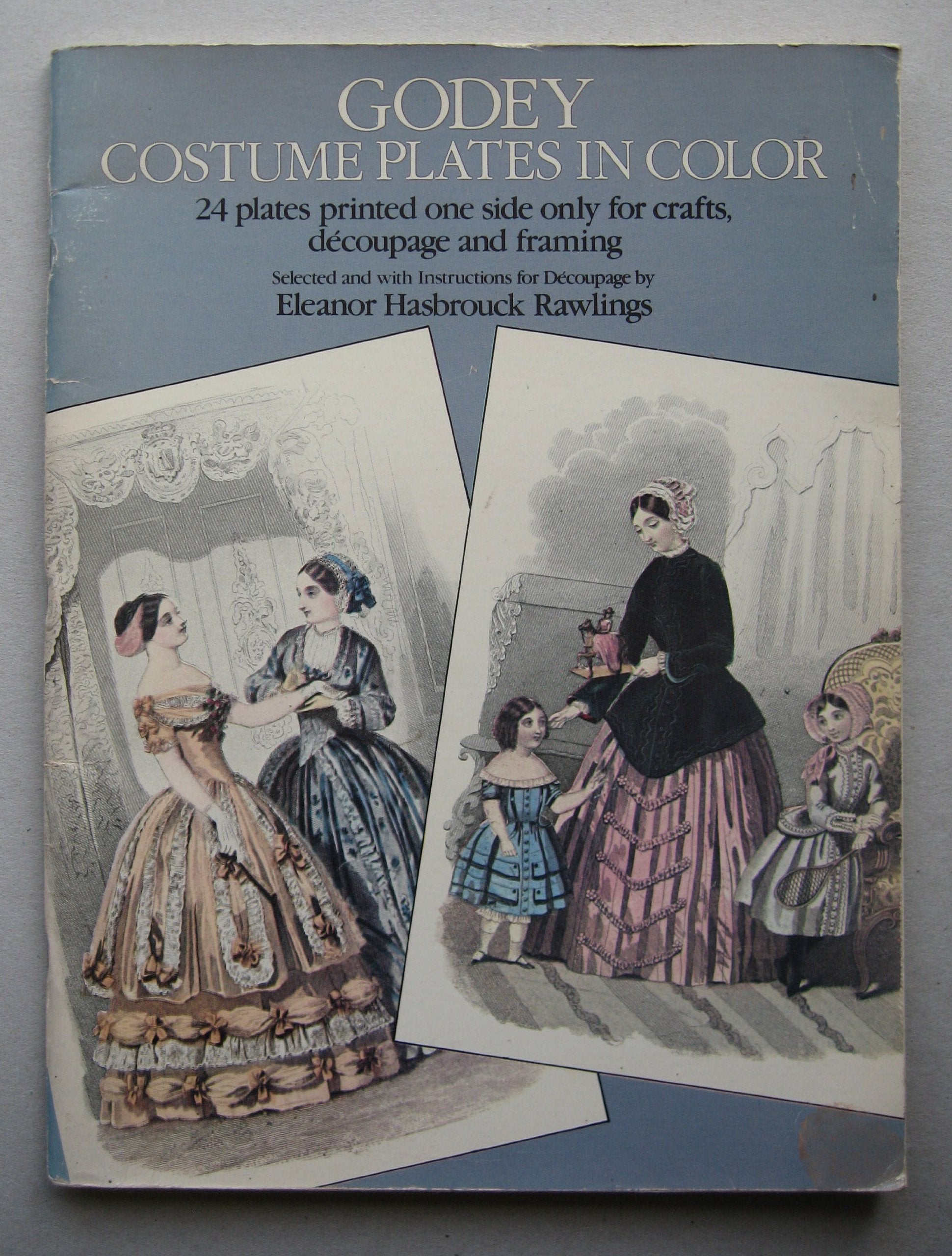 80 Godeys Fullcolor Fashion Plates, 18381880-new,New
