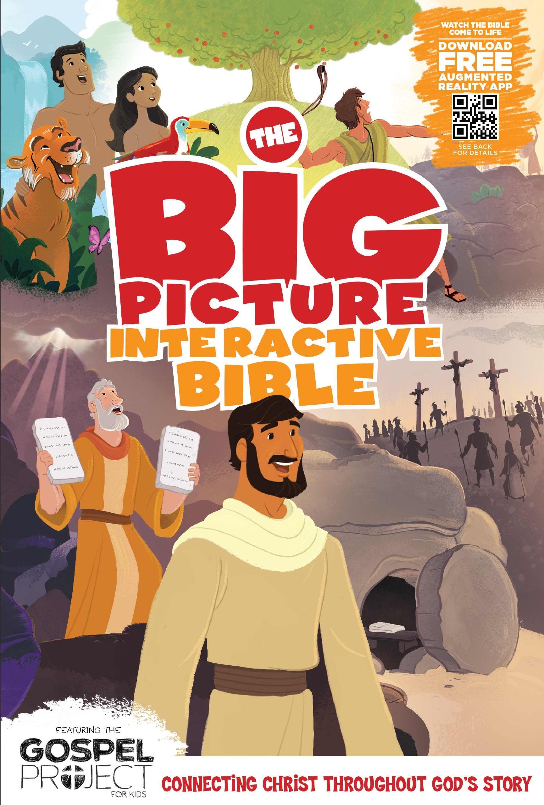 The Big Picture Interactive Bible for Kids, Hardcover: Connecting Christ Throughout God's Story (The Big Picture Interactive / T,New