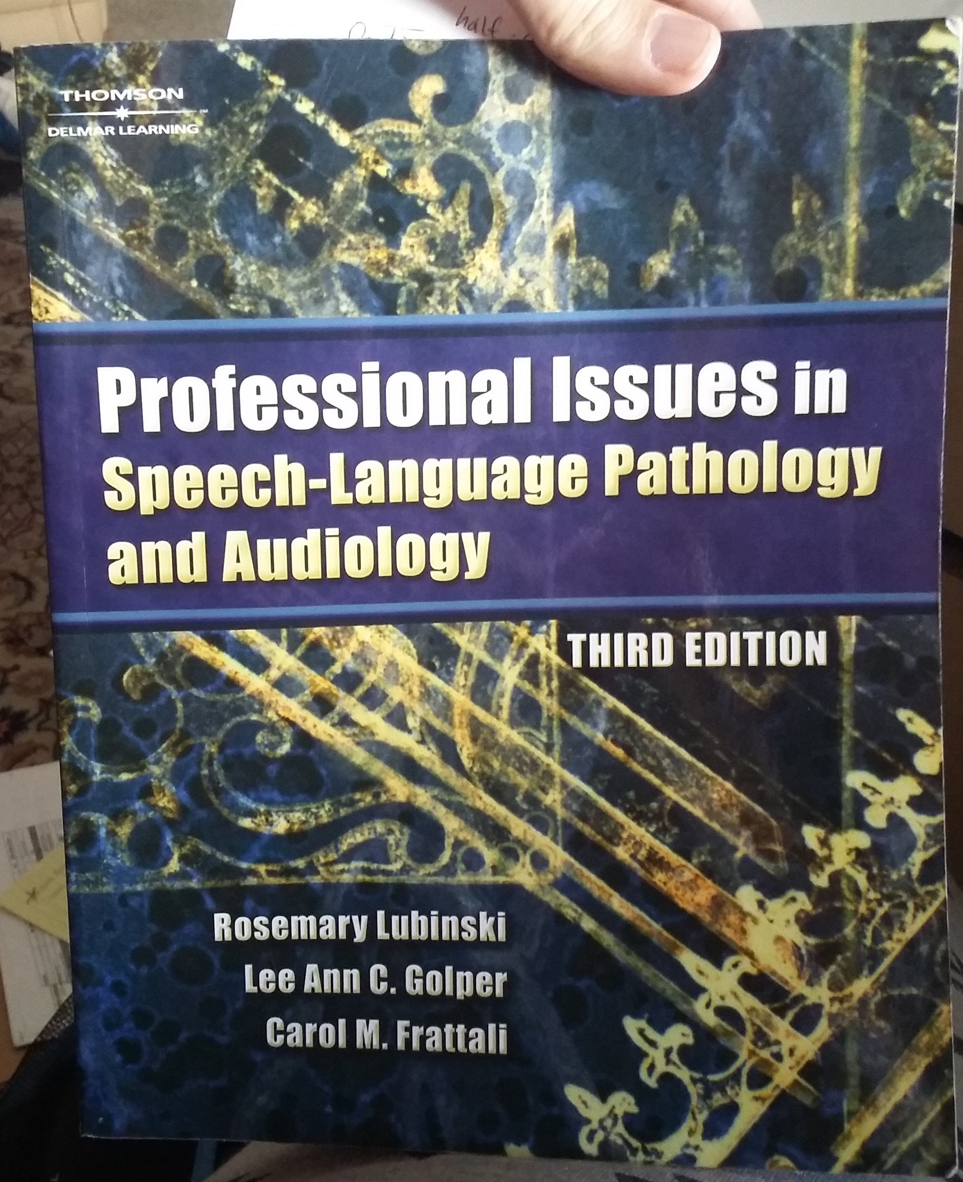Professional Issues in SpeechLanguage Pathology and Audiology,Used
