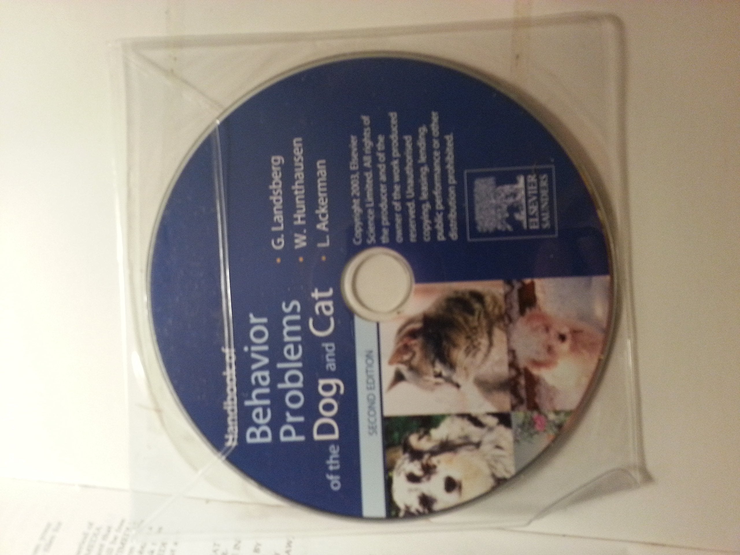 Handbook Of Behavior Problems Of The Dog And Cat: Handbook Of Behavior Problems Of The Dog And Cat