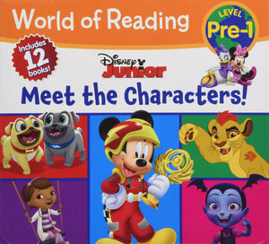 World of Reading Disney Junior Meet the Characters (PreLevel 1 Box Set)