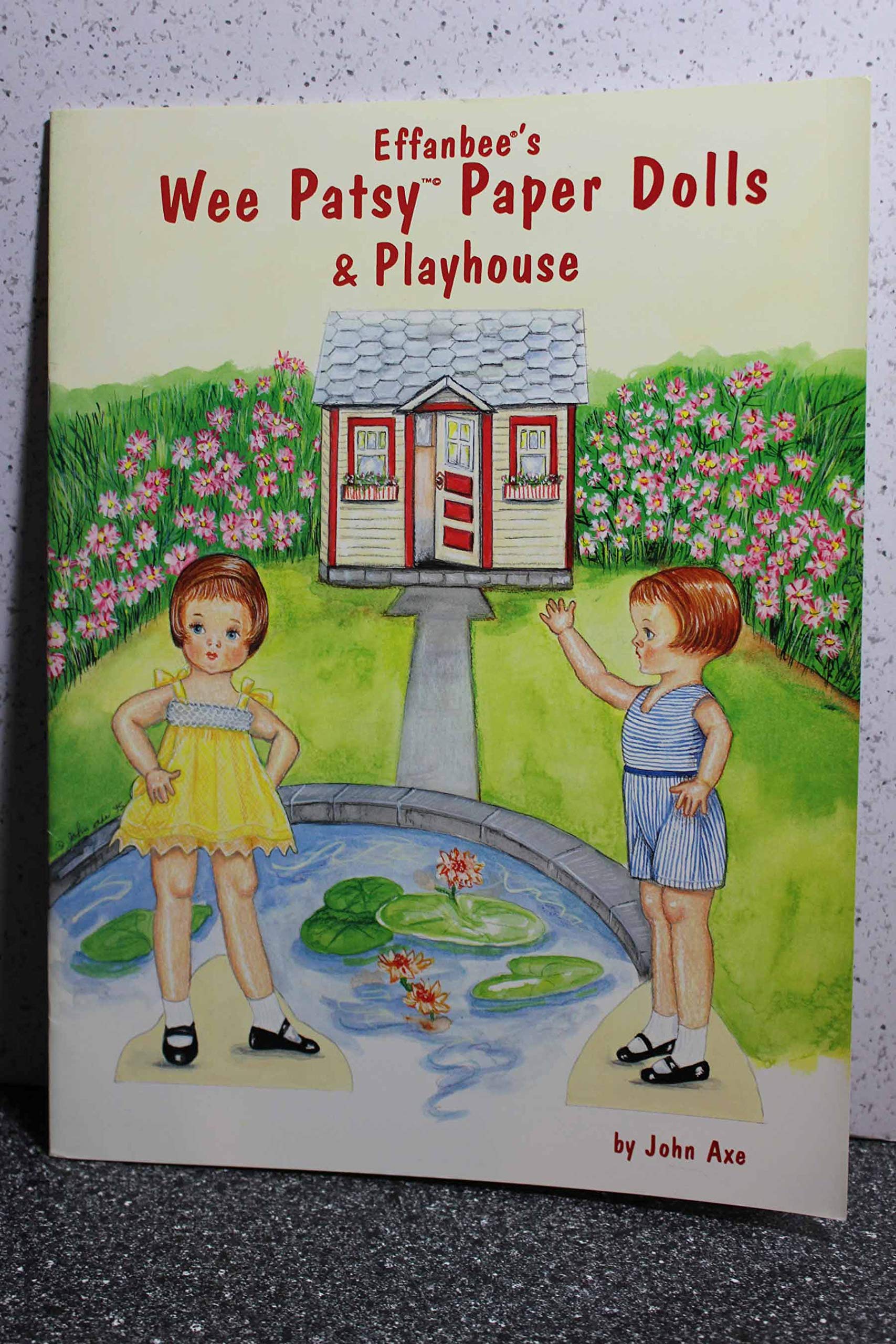 Effanbee's Wee Patsy Paper Dolls & Playhouse,Used